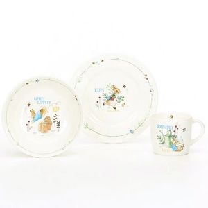 New Wedgwood Peter Rabbit 3 pc nursery set